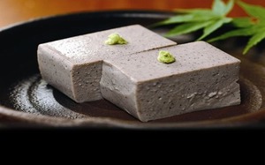 黒米豆腐