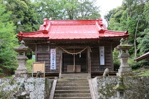 天城神社　拝殿
