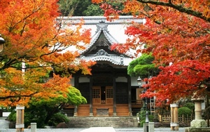 紅葉の修禅寺