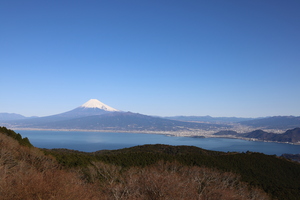 だるま山高原レストハウスからの富士山②1月