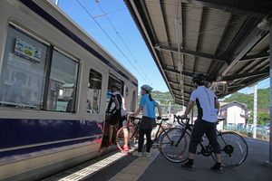 帰りも伊豆箱根鉄道で帰ります