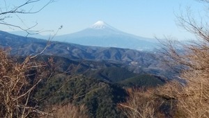 晴れた日には富士山の眺望が