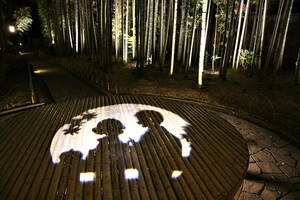 竹林の小径アートスポット